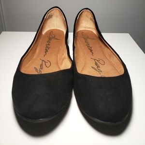 Black Ellie Flats